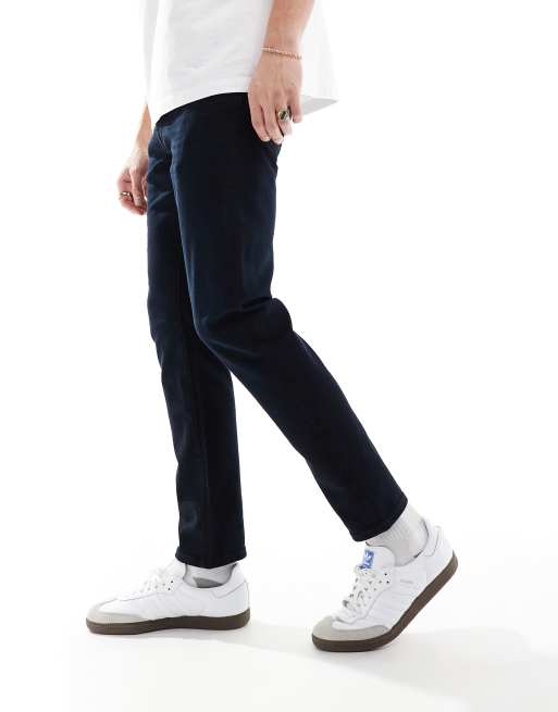 Selected Homme – Leon – Marinblå slim jeans