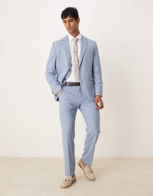 Selected Homme - Liam - Abito regular fit azzurro - view 1
