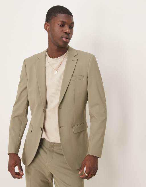 Selected Homme - Liam - Blazer ajusté - Vert