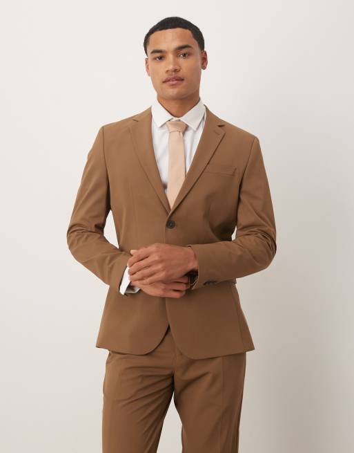 Selected Homme – Liam – Brun kavaj med smal passform