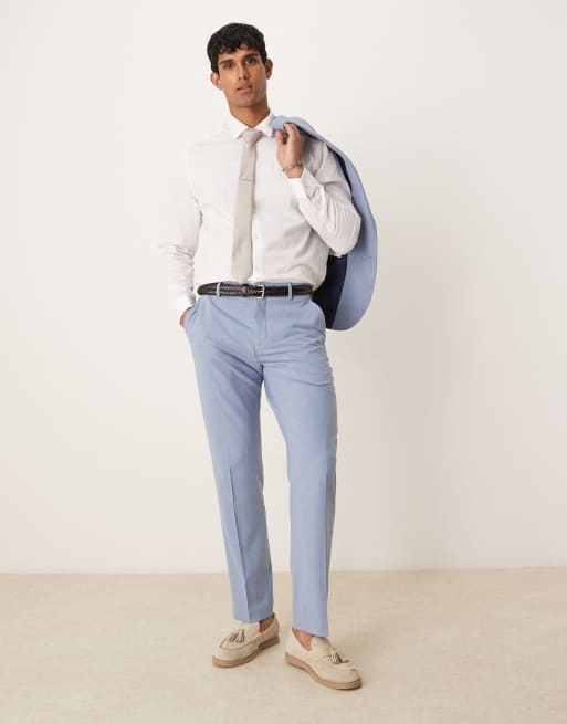 Selected Homme – Liam – Hose in Hellblau mit regulärer Passform