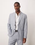 [Selected Homme] Selected Homme linen mix suit jacket in blue 48 Light Blue