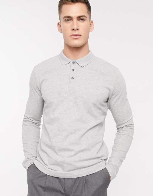 Selected homme 2025 long sleeve polo