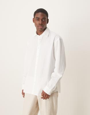 Selected Homme Long Sleeve Seersucker Shirt