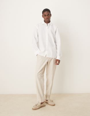 Selected Homme Long Sleeve Seersucker Shirt