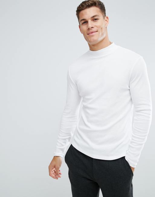 Selected Homme Long Sleeve T Shirt With High Neck ASOS