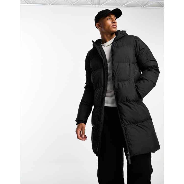 Mens best sale longline puffer