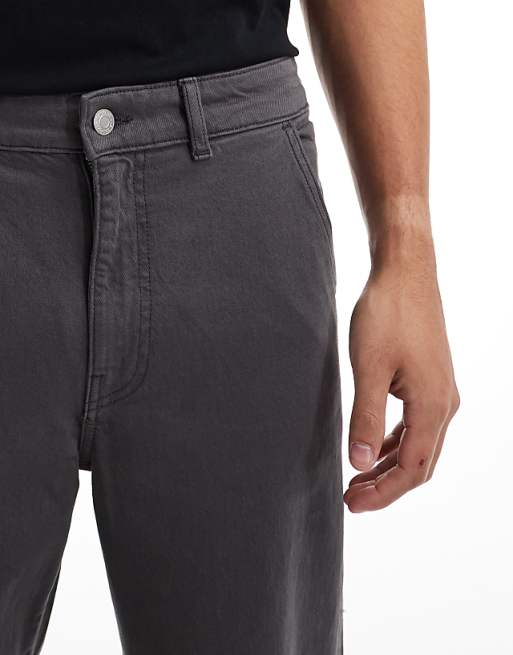 Selected Homme loose fit carpenter pants in dark gray | ASOS Selected Homme loose fit carpenter pants in dark gray | ASOS