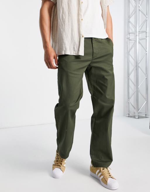 Men's loose cheap fit khakis