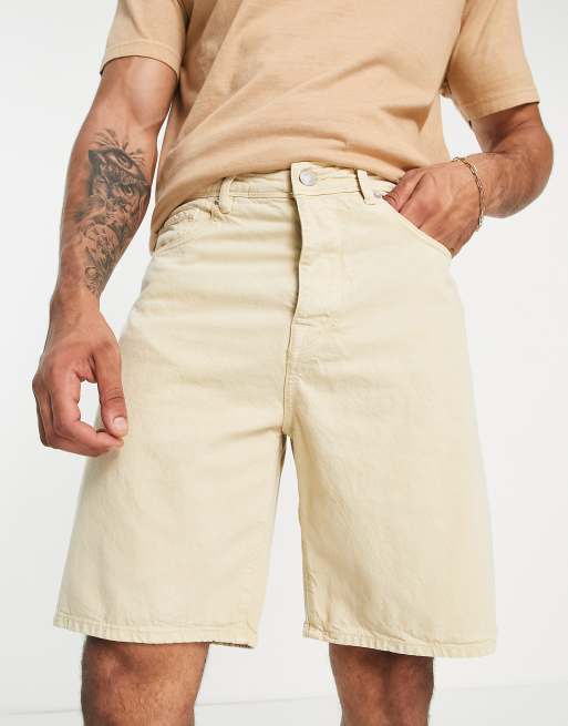 Jeans discount beige homme