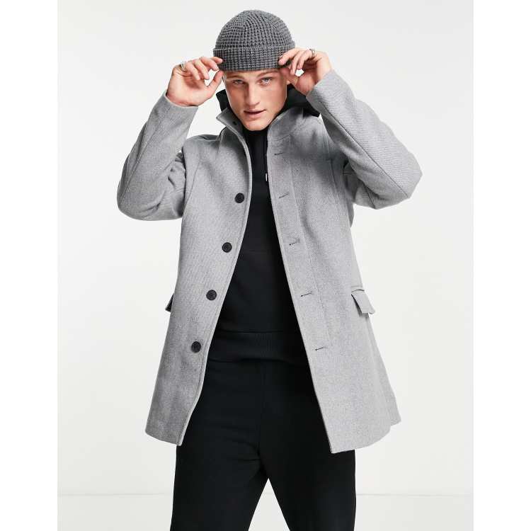 Manteau selected homme hot sale