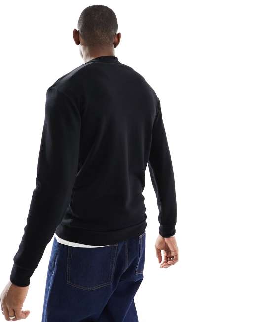 Selected Homme - Manuel - Sweatshirt met ronde hals in zwart, 3 van 4