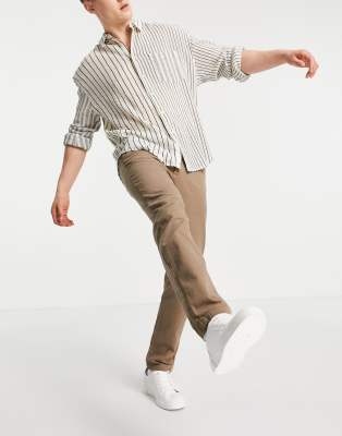 Selected Homme Miles flex structure slim fit pants - ASOS Price Checker
