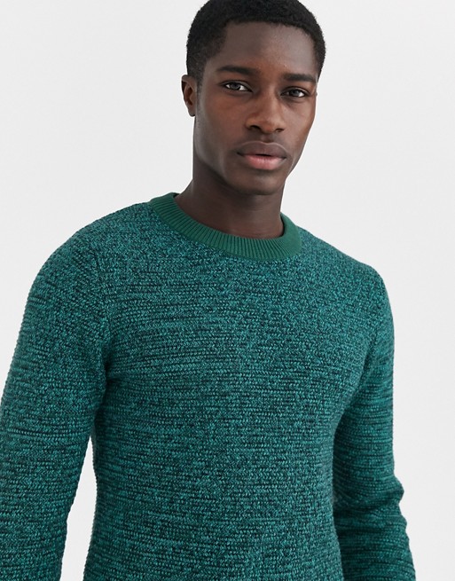 Selected Homme multi yarn knitted jumper