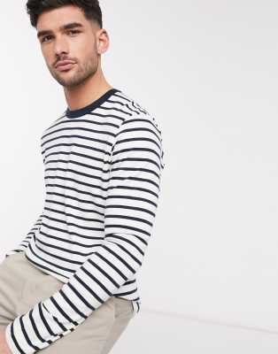 asos striped long sleeve top