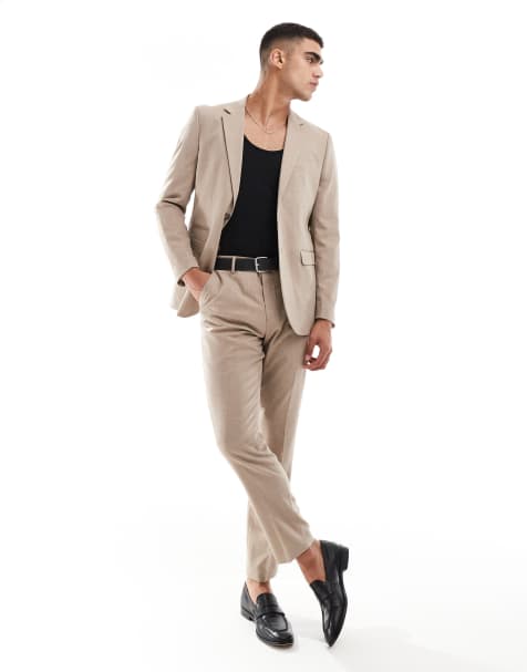 Selected Homme - Neil - Costume standard - Crème - view 1