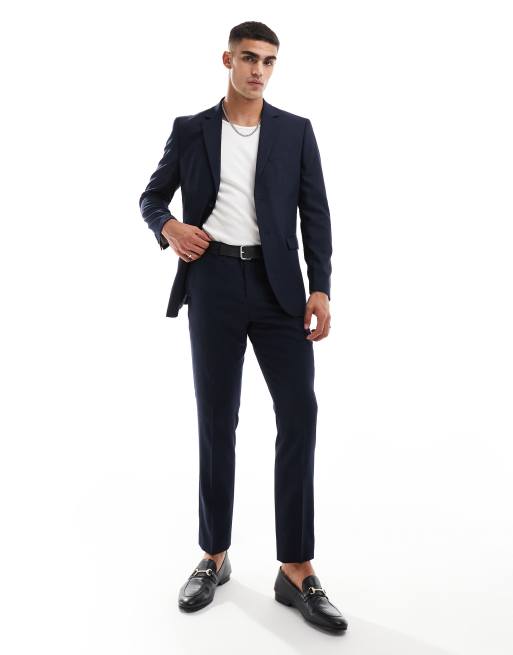 Selected Homme – Neil – Hose in Marineblau mit regulärer Passform
