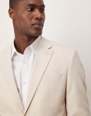 Selected Homme Neil Regular Fit Blazer In White