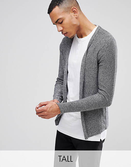 Selected Homme Open Drape Cardigan In 100% Cotton | ASOS