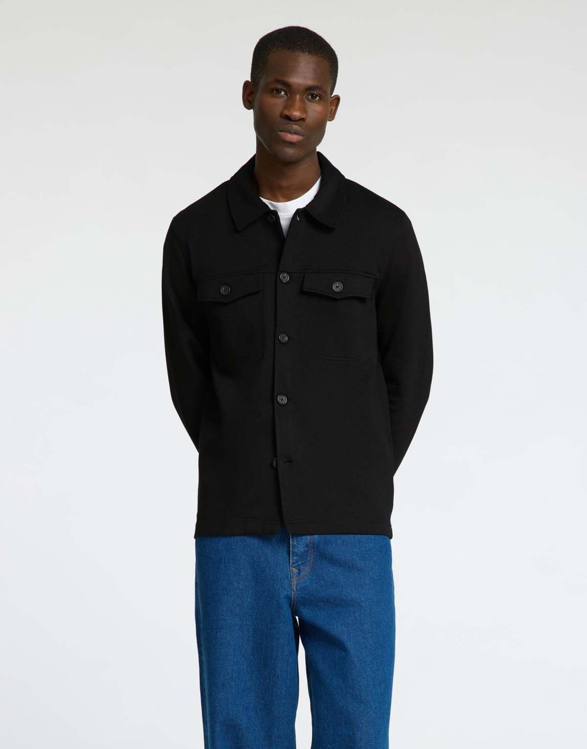 Selected Homme Overshirt in black