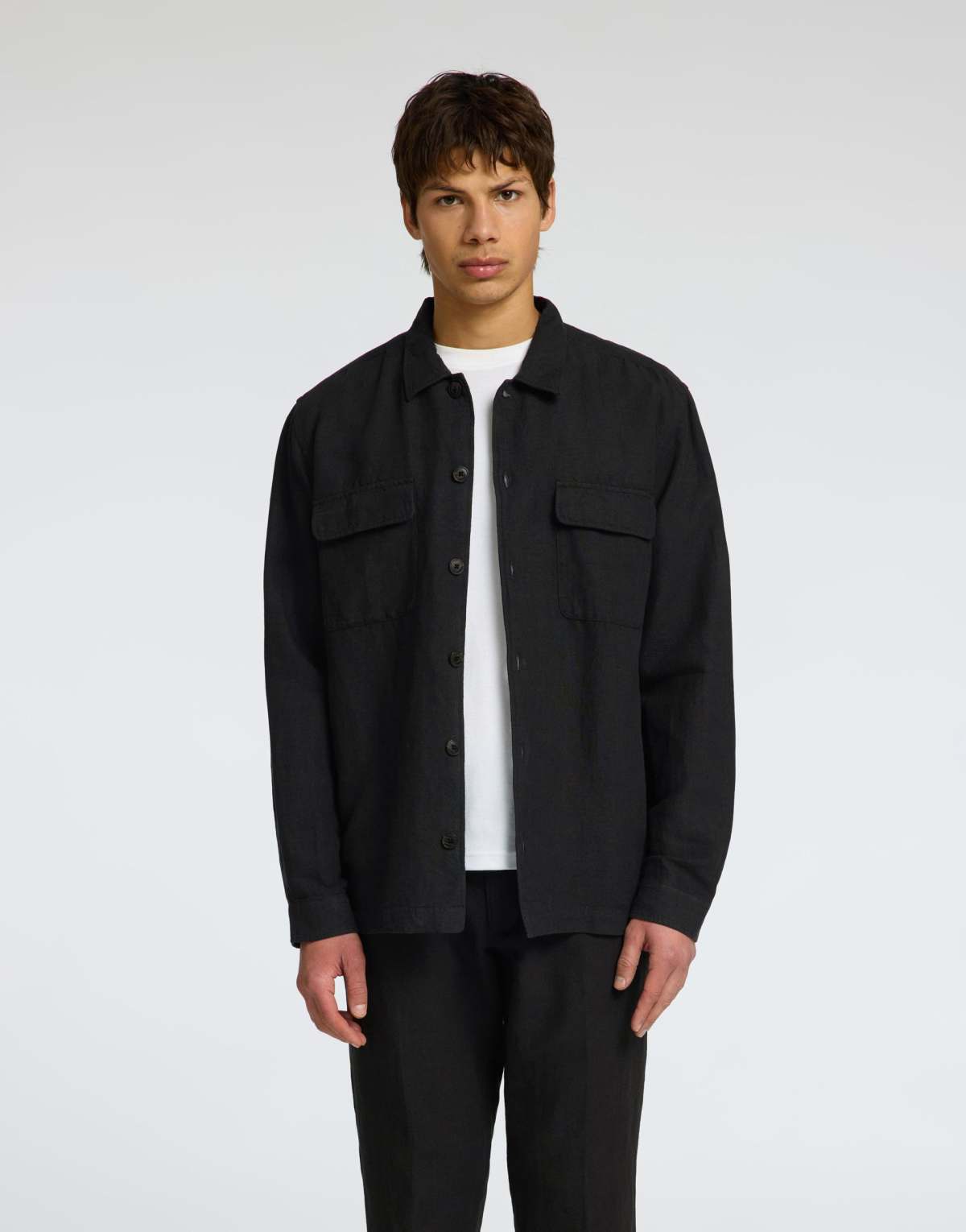 Selected Homme Overshirt in black