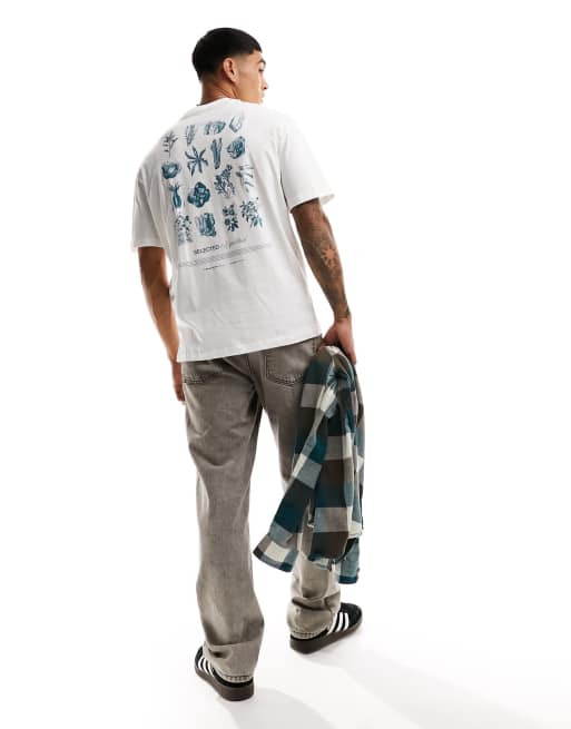Selected Homme – Oversize-T-Shirt mit „National History Museum“-Rückenprint, 4 von 4