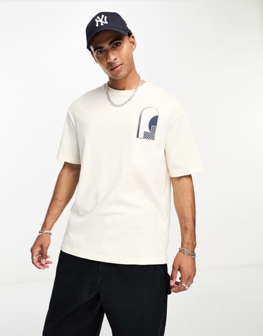 OFF WHITE SQUIGGLE BACK LOGO T-SHIRT WHITE