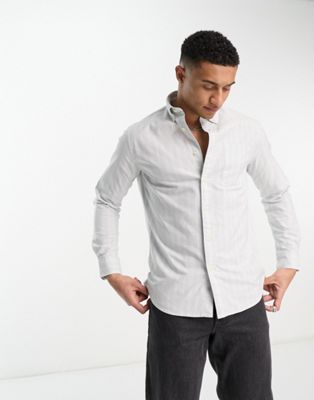 Selected Homme Oxford Shirt In White