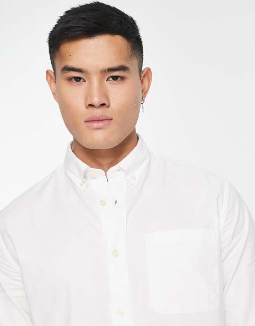 Selected Homme oxford shirt in white, 4 of 4