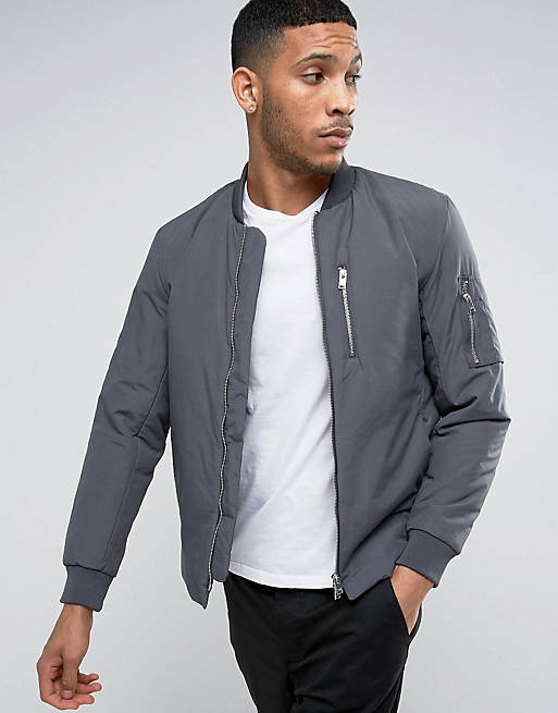 Selected Homme Padded Bomber Jacket | ASOS