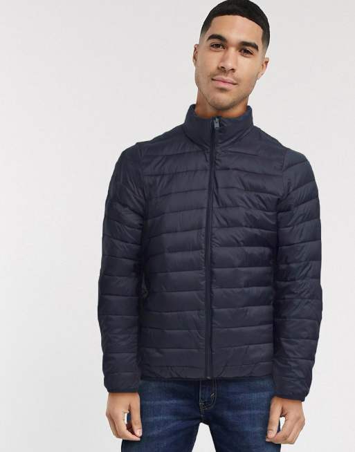 Selected Homme padded funnel neck jacket | ASOS