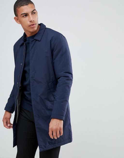 Selected Homme Padded Trench | ASOS