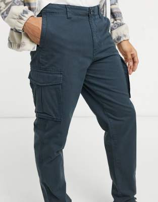 Pantalon Convertible Lands' End – Bleu Cargo, Taille L (14-16), Nylon, Randonnée