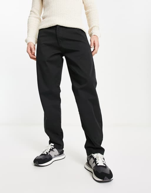 Pantalon chino outlet noir homme