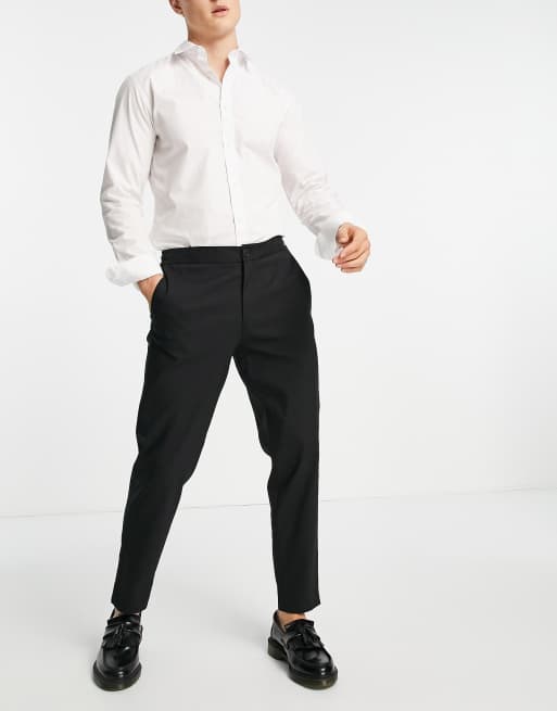 Selected Homme Pantalon habill slim fusel avec taille