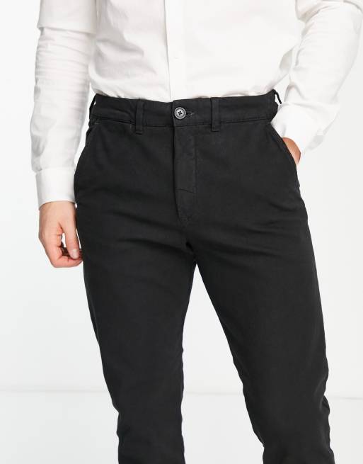 Pantalon noir outlet habillé