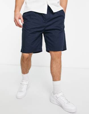 Selected Homme loose fit chino shorts in navy - ASOS Price Checker