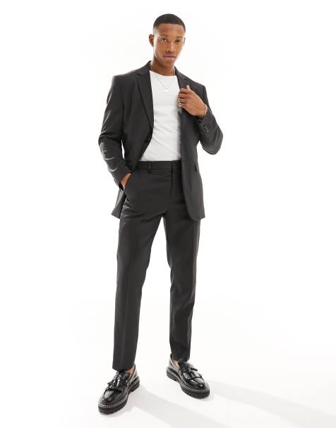 Selected Homme - Pantaloni da abito slim grigi - view 1