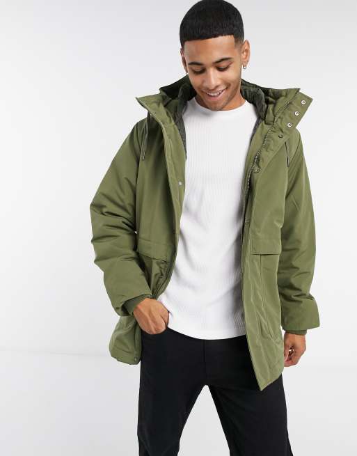 asos parka homme