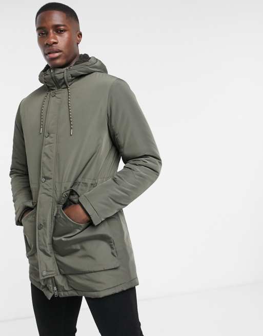 SS7 Garçons Rembourrée Parka Age 5 7 8 9 10 11 12 13 16 Ans Veste
