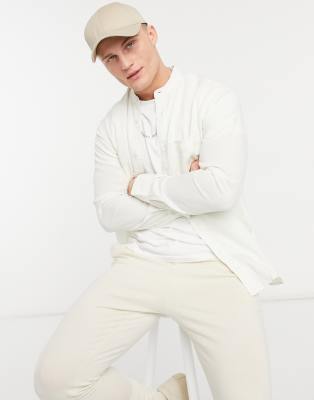 Selected Homme - Pastelblå kjorte med lange ærmer i slim fit