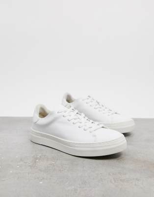 white sneakers thick sole