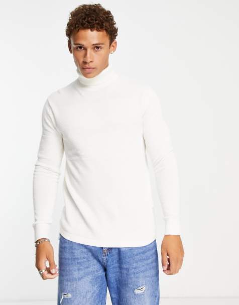 Pull col best sale roulé homme asos