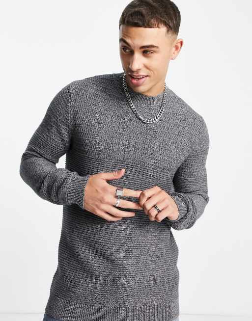Selected Homme - Pull torsadé - Anthracite | ASOS