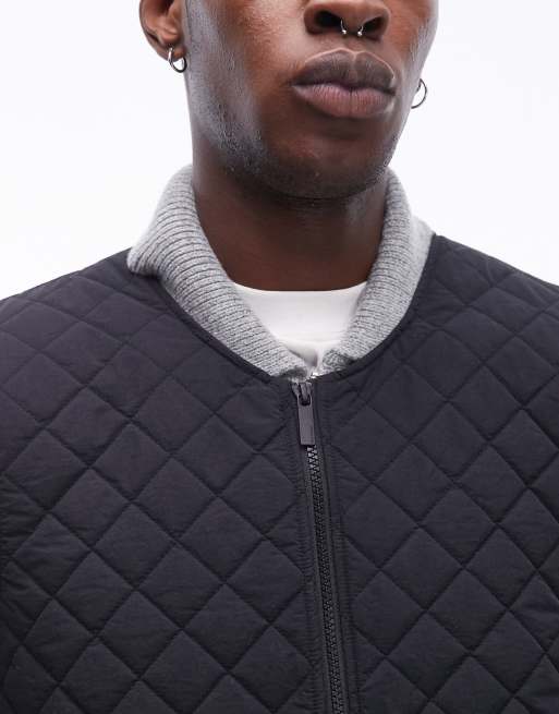 Selected Homme quilted gilet in black | ASOS