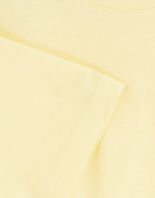 Selected Homme relaxed fit t-shirt in yellow, 2 of 4