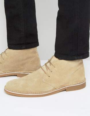 Selected Homme Royce Suede Desert Boots | ASOS