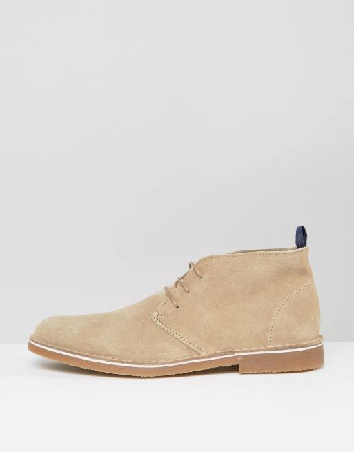 Selected homme royce suede desert boots sale