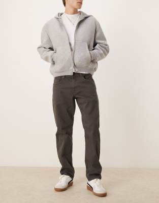 Selected Homme - Scott - Jean droit - Gris