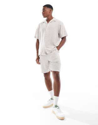 Selected Homme Shorts In White